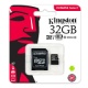 Atmiņas karte microSD "Kingston" 32Gb SDHC (10 class, UHS-I) 