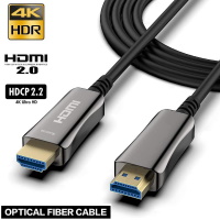 HDMI cable optical (lossless ,v.2.0,UHD,4K,18 Gbps)-20m ― DELTAMOBILE