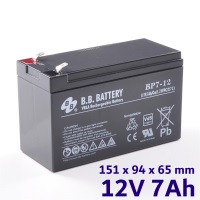 Lead-acid battery 12V 7Ah ― DELTAMOBILE