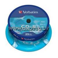 Verbatim CD-R 700Mb/52X Extra Prot.Cake 25 ― DELTAMOBILE