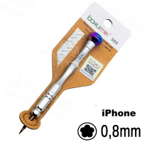 Отвертка профессиональная BAKU BK-355 Apple iPhone (звездочка -0.8mm)  ― DELTAMOBILE