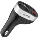 USB Car Charger HOCO Z29 with 2 sockets(3.1A) with LCD + 12V connector
