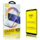 6D Tempered glass protectorSamsung Xiaomi Redmi 13c (black, full face) 