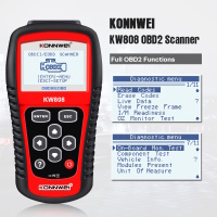 Car Diagnostic Tool, OBD Scanner -KONNWEI KW808 ― DELTAMOBILE