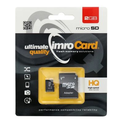 Memory microSD, SD 2GB (for devices not working with SDHC standard) ― DELTAMOBILE