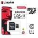 Atmiņas karte microSD "Kingston" 128Gb SDHC (10 class, UHS-I)  