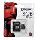 Atmiņas karte microSD "Kingston" 8Gb SDHC