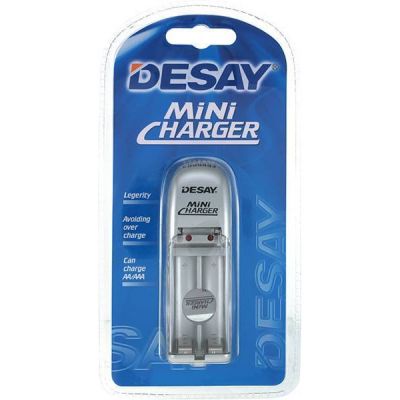 Зарядное устройство Desay mini для AA/AAA аккумуляторов ― DELTAMOBILE