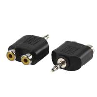 Adapteris 3.5mm stereo/s-2xRCA/l 