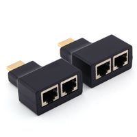 HDMI extender 30m via Cat 5e,Cat 6e (2 X RJ45) ― DELTAMOBILE