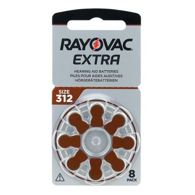 Battery hearing aid Rayovac Extra PR41 (A312, B3124, L312ZA). 8pcs  ― DELTAMOBILE