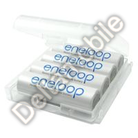 Battery PANASONIC Eneloop 1900 mAhX4 (Ni-Mh)-R06 ― DELTAMOBILE