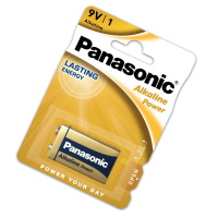 Battery Panasonic Alkaline Power 9V (6LR61, 6LF22) ― DELTAMOBILE