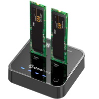 SSD duplikator, cloner (USB-C, B-M-Key SATA, 10Gbps) ― DELTAMOBILE
