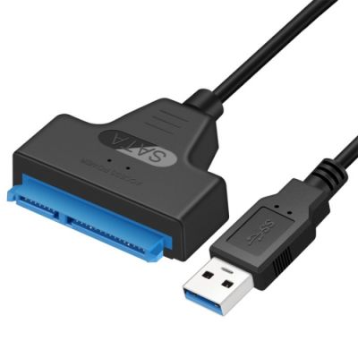 Sata hard disk adapteris 2.5" - USB to Sata (7+15pin) ― DELTAMOBILE