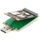 mSATA SSD diska adapteris uz USB 3.0 (UASP SATA 6G atbalsts)
