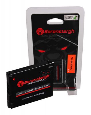 Berenstargh baterija Canon NB-11L Digital Ixus 125HS 127HS 132HS 135HS 140HS 145HS — Patona