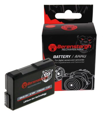 Berenstargh Battery for Nikon EN-EL14-decoded CoolPix P7000 P7100 P7700 P7800 — Patona