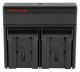 Berenstargh Dual PD Hyper Charger for Canon BP-718 727 USB-C in/out Power Bank Function