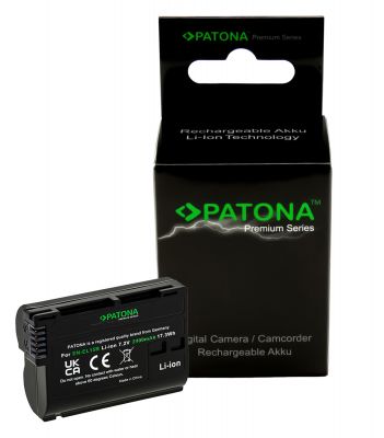 Премиальная батарея для Nikon EN-EL15 1 V1 EN-EL15 D600 D610 D7000 D7100 D7200 D800 от PATONA — Patona