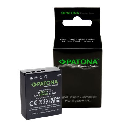 PATONA Premium akumulators pilnībā dekodēts Olympus BLH-1 OM-D EM-1 Mark 2 EM-1 Mark II BLH-1 E-M1X — Patona