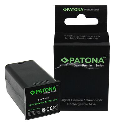 PATONA Premium akumulators Godox AD200 AD200Pro AD300Pro X200 Pro WB29 Studio Flash LG šūnām — Patona