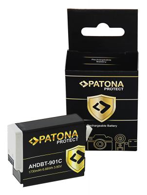 Батарея PATONA PROTECT для GoPro Hero 9 10 11 12 AHDBT-901C SPBL1B Enduro — Patona