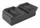 PATONA Dual Charger for Nikon EN-EL18 EN-EL4 LP-E4 BA-T10 BA-T20 MH-26