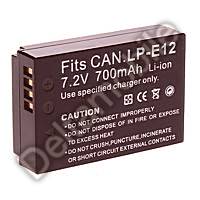 Akumulators (analogs) CANON LP-E12  (EOS M)  ― DELTAMOBILE