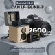 Ретро зарядная коробка PATONA PROTECT с двумя батареями для Canon LP-E6P/NH