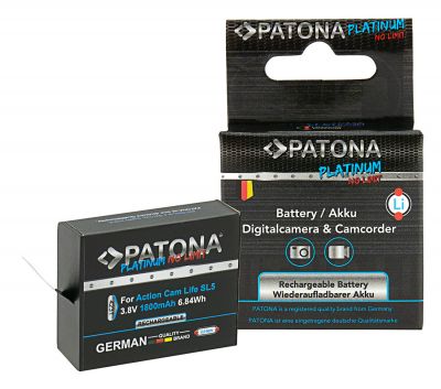 PATONA Platinum akumulators PATONA Action Cam Life SL5 — Patona