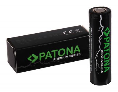 PATONA Premium 18650 šūnu Li-Ion baterija bez aizsardzības plakanā virsma 3,7V 3500mAh LG šūnas — Patona