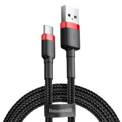 Кабель зарядки и данных Baseus Cafule USB-C (2A) - 2m.  ― DELTAMOBILE