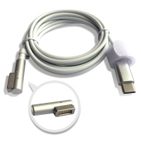 Lādētājs, adapteris  USB C -- APPLE Macbook, Magsafe 1(5pin-magnet, <-2012)  ― DELTAMOBILE