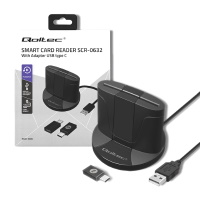 ID card reader (50632) + USB-C adapter ― DELTAMOBILE