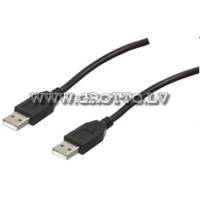 USB 2.0 A-A kabelis (1.8m)