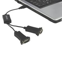 USB -2 x RS232 adapteris 