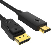 DISPLAYPORT/HDMI CABLE MALE - MALE 1.8m ― DELTAMOBILE