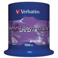 Verbatim DVD+R 4.7Gb 16X Cake 100 ― DELTAMOBILE