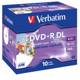 Verbatim DVD+R 8.5Gb 8X Double Layer Printable Jewel Case