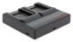 Berenstargh Dual PD Hypercharger для Sony NP-BG1 NP-FT1 USB-C Powerbank In/Out