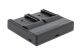 PATONA Premium Dual PD Performance Charger for JVC BN-V408U incl. USB-C input/output