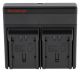 Berenstargh Dual PD Hyper Charger for Panasonic CGA-DU14 VBG130K 260K VBG6 USB-C in/out Powerbankfu