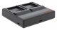 Berenstargh Dual PD Hyper Charger for Panasonic DMW-BLC12PP USB-C ieejas/izejas power bankas funkcija