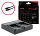 Berenstargh Dual PD Hyper Charger for Panasonic DMW-BCM13 USB-C in/out powerbank funkcija