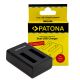 Двойное зарядное устройство PATONA USB для Kodak WPZ 2 LB-015 с Micro-USB кабелем