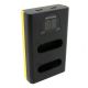 PATONA Dual LCD USB Charger for Nikon EN-EL23 Coolpix P600