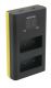 PATONA Dual LCD USB lādētājs Fuji NP-W126 HS30 EXR HS30EXR HS-30EXR HS33 EXR HS33EXR HS-33EXR XPro 1 X-Pro 1