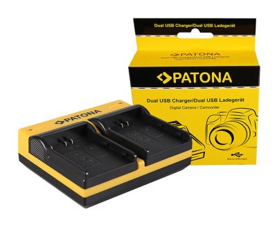 PATONA Dual Charger для Konica Minolta Nikon EN-EL3 Dynax 5D 7D Nikon EN-EL3 Minolta, включая Micro-US — Patona