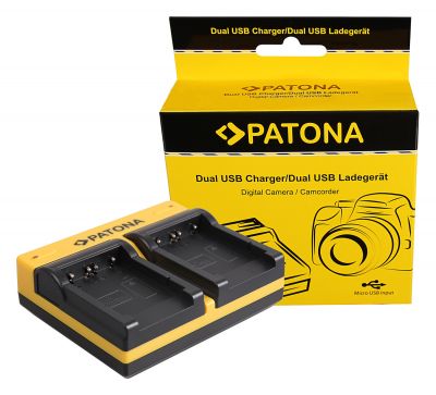 PATONA Dual Charger for Sony NP-FT1 NP-FR1 DSC-T1 DSC-T3 DSC-T5 DSC-T9 DSC-T10 L1 DSC-T33 DSC-T11 i — Patona